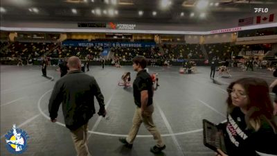 130 lbs Cons. Round 3 - Caleigh Nicholson, New Lenox (Lincoln-Way Central) vs Mariana Taute, Fort Dodge