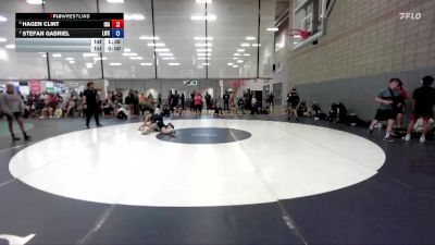 132 lbs 5th Place Match - Stefan Gabriel, Lakeland Wrestling Club vs Hagen Clint, Idaho