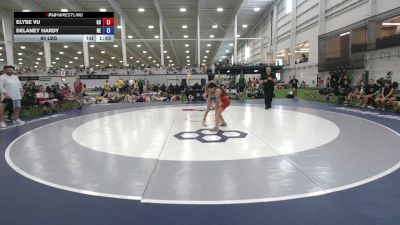 80 lbs Elyse Vu, Kansas vs Delaney Hardy, Nebraska
