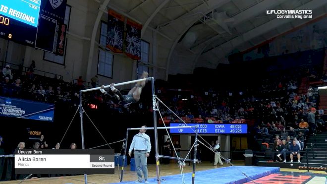 Alicia Boren - Bars, Florida - 2019 NCAA Gymnastics Regional Championships - Oregon State