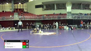 110 lbs Round 5 (6 Team) - Paityn Wyatt, Aurora Girls vs Sadie Rodriguez, Lexington Girls