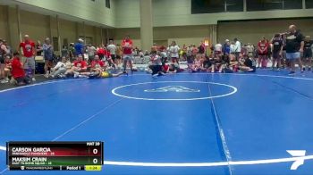 85 lbs Round 5 (6 Team) - Carson Garcia, Panhandle Punishers vs Maksim Crain, East TN Bomb Squad