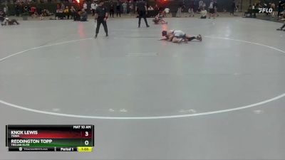 112 lbs Semifinal - Knox Lewis, TNWA vs Reddington Topp, Trojan Elite