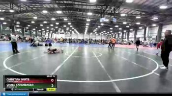 72 lbs Round 5 (6 Team) - Chase Karenbauer, PA Gold vs Christian Wirts, Terps Xtreme