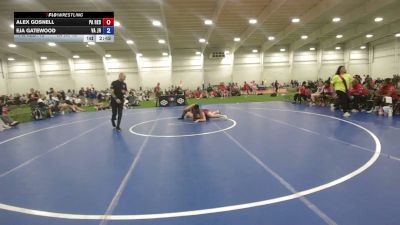 207 lbs Alex Gosnell, Pennsylvaniia Red vs Eja Gatewood, Virginia