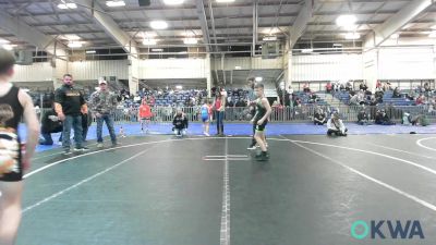 73-76 lbs Round Of 16 - Walker Ensey, Duncan Demon Wrestling vs Logan Forst, Predator Wrestling