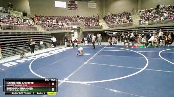 75 lbs Champ. Round 2 - Napoleon Aniciete, Aniciete Training Club vs Brennan Brannen, Team Boulder Jr Eagles