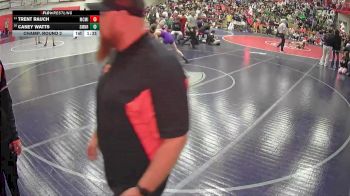 126 lbs Champ. Round 2 - Trent Rauch, McMinnville vs Casey Watts, Sumner