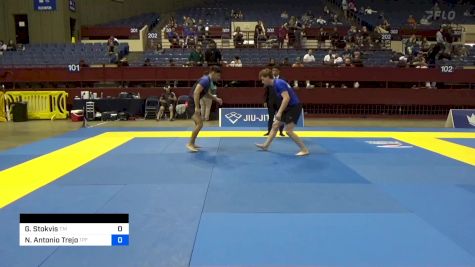 George Stokvis vs Nicholas Antonio Trejo 2024 Pan IBJJF Jiu-Jitsu No-Gi Championship