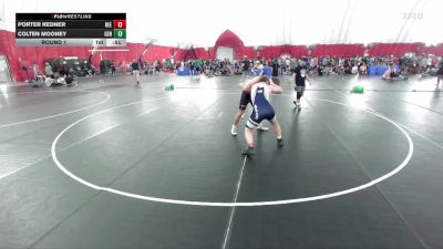 207-209 lbs Round 1 - Colten Mooney, Geneseo vs Porter Redner, Reedsburg