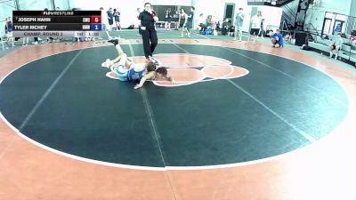 106 lbs Champ. Round 2 - Joseph Hahn, Clarkston Wrestling Club vs Tyler Richey, Beast Mode Wrestling