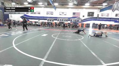 132 lbs 3rd Place Match - Maxim Sim, Birmingham Charter vs Uriel Cruz, Paloma Valley