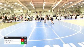 170 lbs Rr Rnd 5 - Mathew Latshaw, Buffalo Valley White vs Alex Rippel, Granby Rollers