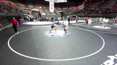 97 lbs Cons. Semis - Vaea Salt vs Dominic Sanders Jr, Chabot Gladiator Wrestling