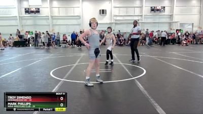 110 lbs Round 3 (6 Team) - Troy Dimengo, Neighborhood WC vs Mark Phillips, NOVA Wrestling Club