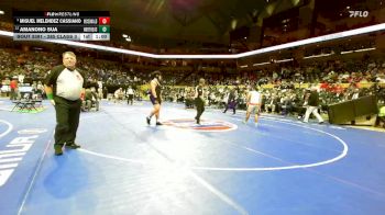 285 Class 3 lbs 5th Place Match - Amanono Sua, Northeast (Kansas City) vs Miguel Melendez Cassiano, McDonald County
