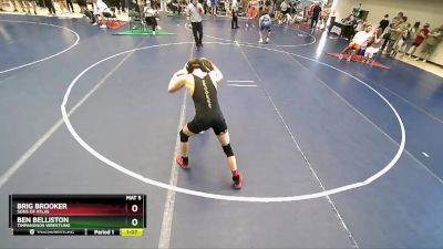 120 lbs Cons. Round 3 - Brig Brooker, Sons Of Atlas vs Ben Belliston, Timpanogos Wrestling