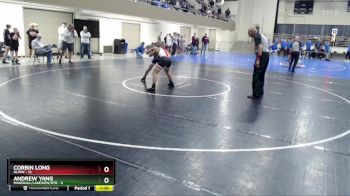 115 lbs Quarterfinals (8 Team) - Andrew Yang, Marshall/Lakeview/RTR vs Corbin Long, HLWW