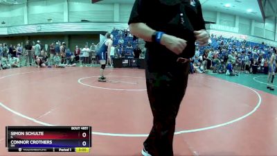 190 lbs Cons. Round 4 - Simon Schulte, IL vs Connor Crothers, OH