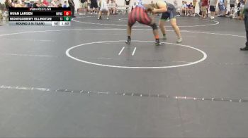 215 lbs Round 3 (6 Team) - Huan Larsen, West Forsyth Wrestling Club vs Montgomery Ellington, Team Snapdown