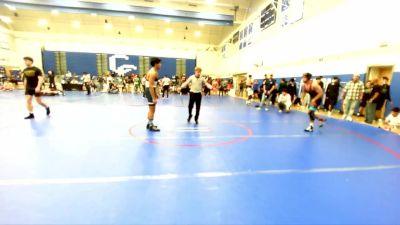 157 lbs Champ. Round 3 - Damien Roces, Redlands vs Vincent Hanna, Team Credo