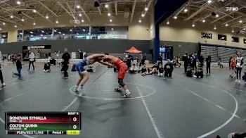 160 lbs Round 2 (8 Team) - Donovan Symalla, POWA vs Colton Quinn, Ruthless