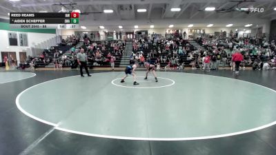 88 lbs Cons. Round 2 - Reed Reams, Immortal Athletics WC vs Aiden Scheffer, Slyfox Wrestling Academy