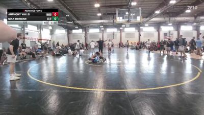 123 lbs Round 2 (12 Team) - Max Berman, Steller Trained Jet vs Anthony Valls, Mat Assassins Red