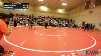 55 lbs Semifinal - Griffey Eubanks, Roland Youth League Wrestling vs JJ Rodriguez, Runestone