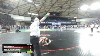 80 lbs Cons. Round 3 - Anton Prendergast, Askeo International Mat Club vs Jude Paxton, White River Hornets Wrestling Club