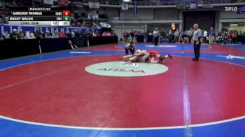 7A 113 lbs Cons. Semi - Jameson Thomas, Oak Mountain vs Brady Walsh, Thompson HS