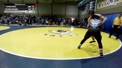 193 lbs Round Of 32 - Lucas Mata, Sunnyside (AZ) vs Tucker Mannel, Fruita Monument (CO)