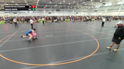 135 lbs Cons. Round 3 - Gracie Austin, Charlotte vs Madelynn McClements, Beat The Streets-Chicago