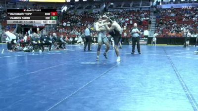 3A-215 lbs Champ. Round 2 - Camden Smith, Dubuque Hempstead vs Harrison Tripp, Norwalk