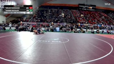 3A 215 lbs Cons. Semi - Darien Ratzlaff, Priest River vs Nolan Darrough, New Plymouth