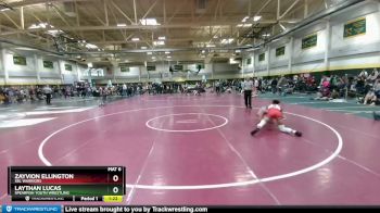 170 lbs Champ. Round 1 - Zayvion Ellington, SBL Warriors vs Laythan Lucas, Spearfish Youth Wrestling