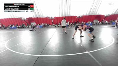 148-148 lbs Round 1 - Jack Richardson, Roncalli vs Jackson Berhow, Brainerd