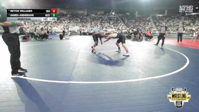 B6A-157 lbs Semifinal - James Anderson, Mustang vs Reyon Williams, Union