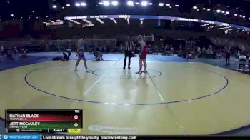 182 lbs Cons. Round 2 - Nathan Black, Thompson HS vs Jett McCauley, Charlotte Hs