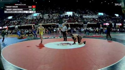 Quarterfinal - Brady Armstrong, Jefferson (Boulder) vs Grant Holen, Manhattan