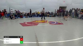 145 lbs Consi Of 8 #2 - Ryder Smith, Mifflintown vs Ewan Olson, Munhall