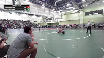 120 lbs Cons. Round 2 - Noah Menjivar, Grant vs Jose Escobar, BANNING