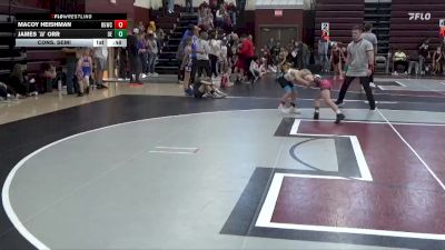 PW-13 lbs Cons. Semi - Macoy Heishman, Big Game Wrestling Club vs James `jj` Orr, DC Elite