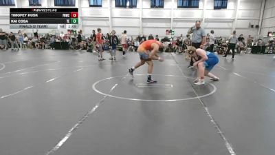 150 lbs Finals (2 Team) - Kai Cosa, Youngstown Elite vs Timofey Husk, Phoenix WC