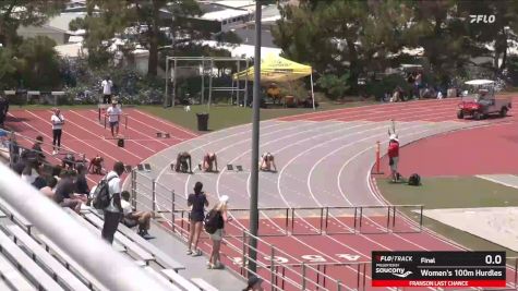 Women's 100m Hurdles, Finals 1