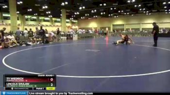 182 lbs Champ Round 1 (16 Team) - Ty Wiedrich, Montana Williston vs Lincoln Shulaw, Columbus St. Francis DeSales