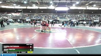 165 lbs Cons. Round 7 - Emma Minton, Emmett vs Marisa Patterson, Boise