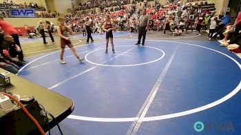 90 lbs Quarterfinal - Jesse Casto, Claremore Wrestling Club vs Abigail LeGrand, Sperry Wrestling Club