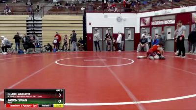 98-101 lbs Cons. Semi - Blake Aguayo, Bulldog Premier Wrestling Club vs Jaxon Swan, MXW