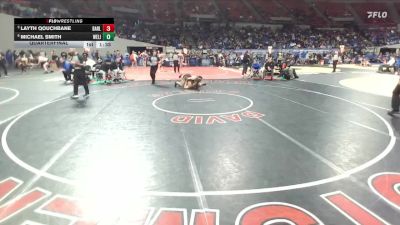 6A Boys 165 lbs Quarterfinal - Layth Qouchbane, Barlow Boys vs Michael Smith, West Linn Boys